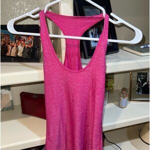 Lululemon Hot Pink Tight-fitted tank